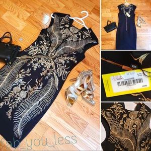 Black Karen Millen Dress size 6